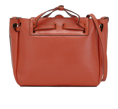 Mini Lazo, &pound;720, Handbags, Orange, Leather, Front view